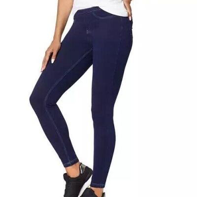 Hue Denim Leggings - Dark Denim, Small